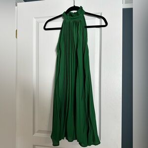 Green Halter Dress